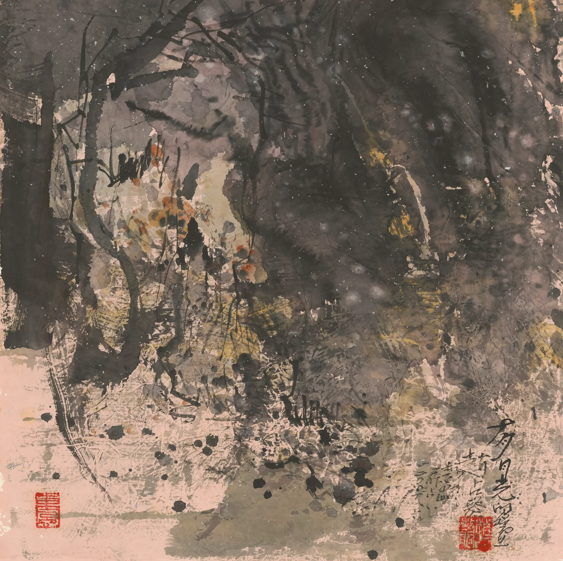 有月光的夜晚